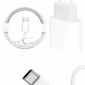 15/Pro/Pro Max 20W İOS Uyumlu Hızlı Şarj Aleti Adaptörlü Beyaz