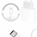 15/Pro/Pro Max 25W İOS Uyumlu Hızlı Şarj Aleti Adaptörlü Beyaz