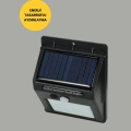 20 LED Güneş Enerjili Hareket Sensörlü Dış Mekan Duvar Lambası