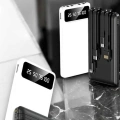 20.000 Mah Led Işıklı LCD Ekran USB Girişli Type-C Lightning Powerbank