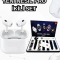 2025 Model Akıllı Saat ve Yeni Nesil Pro Bluetooth Kulaklık ANC Özelliği