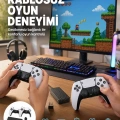 20600 Oyunlu Retro Oyun Konsolu Kablosuz Joystick Yeni Nesil