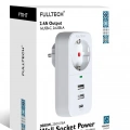 2.4a Çıkışlı 2xusb 1xtype-c Tekli Priz Ftr-17