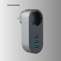 2500W Güç Destekli Akım Korumalı Priz – 3 USB Çıkışlı