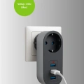 2500W Güç Destekli Akım Korumalı Priz – 3 USB Çıkışlı
