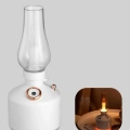 280 ml Tanklı Retro Gaz Lambası Difüzör USB Şarjlı Hava Nemlendirici