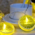 2m 10 Led Pilli 2 Kademeli Limon Led Işık Mz-304