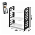 3 Katlı Ahşap Raflı Organizer