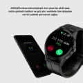 3 Kordonlu AMOLED Akıllı Saat – Sağlık Takipli