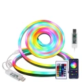 3 Metre RGB Akıllı Neon LED Şerit Işık Telefon ve Kumanda Kontrollü Ambiyans Aydınlatma