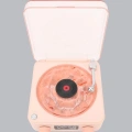 3-ü-1 Gece Işığı Bluetooth Hoparlör ve Dijital Saat Vintage Plak Çalar Tasarımlı