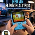 3.5 İnç Mini Atari Taşınabilir Oyun Konsolu 666 Adet Retro Oyun Yeni Nesil