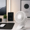 360 Derece Ayarlanabilir Sessiz Çalışan Mandallı Fan