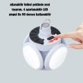 360 Derece Katlanabilir Solar Led Aydınlatma Çadır Lambası