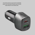 38W Araç Şarj Cihazı Type-C PD USB Hızlı Şarj Çift Port