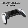 3D Ekranlı Mini Oyun Konsolu + Multimedya