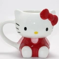 3d Hello Kitty Tasarımı Porselen Kupa Bardak Alk4513