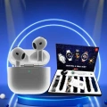 3.Nesil TWS Bluetooth Kulaklık Bluetooth Bağlantılı Akıllı Saat Amoled Ekran Plastik Hasır Kordon