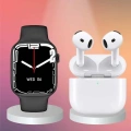 3.Nesil TWS Bluetooth Kulaklık ve Dokunmatik Ekran Akıllı Saat Sesli Görüşme