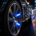 4 Adet LED Lastik Sibop Işığı Otomobil İçin Hareket Sensörlü
