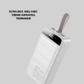 4 Cihazı Aynı Anda Şarj Edebilen Güçlü Powerbank 50000 mAh