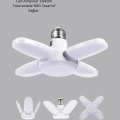 4 Kollu Katlanır Pervane LED Ampül 60 Watt Yüksek Aydınlatma ve Enerji Tasarrufu