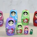 4lü Ahşap Matruşka Alk3814