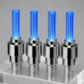 4lü Araç Sibop LED Işığı Otomatik Açılan Lastik Işığı Seti