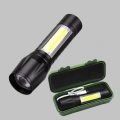 4 Mod Şarjlı Işıldak | Ultra Güçlü Cree LED | Su Geçirmez Alüminyum Gövde