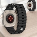 45 MM Gri Kasa Ultra Akıllı Saat Sesli Görüşme, Sağlık Takibi, Suya Dayanıklı