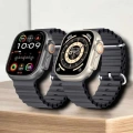 45 MM Gri Kasa Ultra Akıllı Saat Sesli Görüşme, Sağlık Takibi, Suya Dayanıklı