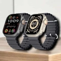 45 MM Gri Kasa Ultra Akıllı Saat Sesli Görüşme, Sağlık Takibi, Suya Dayanıklı