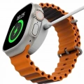 49mm Akıllı Saat Amoled Ekranlı Kadın Erkek Kol Saati Plastik Kordon Yeni Nesil