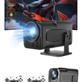 4K Android Smart Wi-fi Çift Kollu Projeksiyon Game Box Kumandalı Taşınabilir