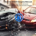 4k Wifi Çift Kameralı Araç Kamerası Gece Görüşlü G-sensörlü Dash Cam 170 Derece