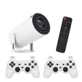 4K Wireless Çift Kollu Kumandalı Oyun Projeksiyonu Retro Video Oyunu