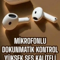 4.Nesil Kaliteli TWS Android ve İOS Uyumlu Mikrofonlu Kulaklık