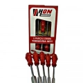 5 Adet Lokma Anahtar Tornavida 6/7/8/10/13/mm Metal Altıgen