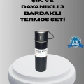 500 ml Vakumlu Termos – Çift Kat Paslanmaz Çelik, Sızdırmaz Kapağıyla Sıcak ve Soğuk İçeceklere Özel