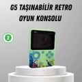 500 Oyunlu G5 Retro Mini Oyun Konsolu 3 İnç Ekran ve TV Desteği