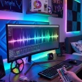5050 RGB LED Şerit 5 Metre Uzaktan Kumandalı Ortam Aydınlatma Led