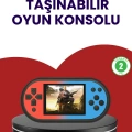 520 Oyunlu El Oyun Konsolu TV Bağlantılı HD LCD Ekranlı