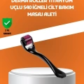 540 İğneli Titanyum Dermaroller Profesyonel Ev Tipi Cilt Yenileme Aparatı