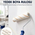 5’li Mini Rulo Boya Seti Duvar Tavan Emülsiyon Uygulama