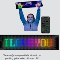 5V USB Akıllı Piksel LED Panel – Mobil Uygulama Kontrollü, Renkli Işık Efektli