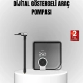 6000mAh Bataryalı Type-C Şarjlı Mini Hava Kompresörü LED Işıklı
