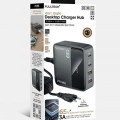 65w Masaüstü 4 Portlu Hızlı Şarj Cihazı İstasyonu 2xusb-a, 2xtype-c Giriş,1,5 Mt. Kablo