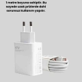 67 Watt Ultra Hızlı Şarj Adaptörü  Redmi 9 10 12C Uyumlu