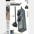 67w Hızlı Şarjlı Akıllı Çoklu Priz – 2000w Güç, 2 Usb-c + 2 Usb-a Çıkışlı, Telefon & Laptop Uyumlu