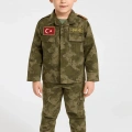 HERŞEYTREND Çocuk Asker Kıyafeti Single (Y.TSK)